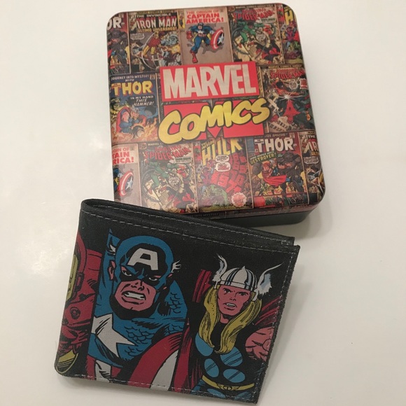 SOLD NWT Rare Marvel Comics Avenger Wallet - Picture 3 of 5
